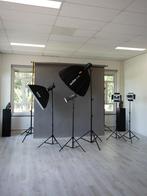 Betaalbaar fotostudio te huur in Amsterdam, Ophalen, Zo goed als nieuw, Complete fotostudio