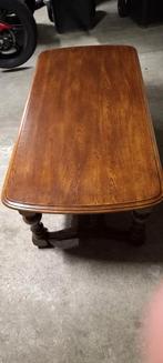 Eiken Salontafel 135x65cm, Huis en Inrichting, Tafels | Salontafels, Ophalen, Gebruikt, 100 tot 150 cm, Klassiek