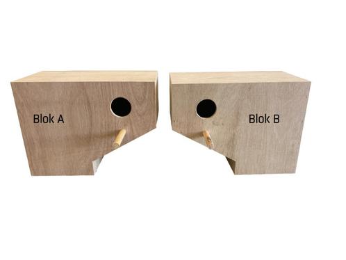 Neophema broedblokken | Schuinbroedblok Nieuw, Dieren en Toebehoren, Vogels | Hokken en Kooien, Nieuw, Broedkooi of Kweekkooi