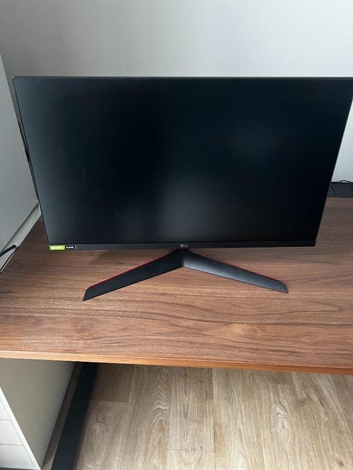LG 27GL83A-B UltraGear 27 inch, Computers en Software, Monitoren, Gebruikt, 101 t/m 150 Hz, DisplayPort, Gaming, In hoogte verstelbaar