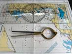 Vaarbewijs 2, kaarten + Plotter & Passer, Watersport en Boten, Navigatiemiddelen en Scheepselektronica, Ophalen, Gebruikt
