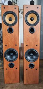 B&W Preference 6 topzuilen,rosewood fineer,Made in UK, izgst, Ophalen, B&W, Bowers & Wilkins (B&W), 120 watt of meer