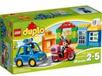 LEGO Duplo bankoverval en een autoset, Kinderen en Baby's, Speelgoed | Duplo en Lego, Complete set, Duplo, Gebruikt, Ophalen of Verzenden