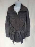 Stoere zwarte tussenjas mt 36 merk Logg, ., Zwart, Ophalen of Verzenden, Zo goed als nieuw