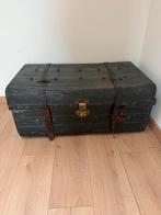 Oude Militaire Kist - 85x50cm, Huis en Inrichting, Woonaccessoires | Kisten, Ophalen, Gebruikt, 50 tot 100 cm, Metaal