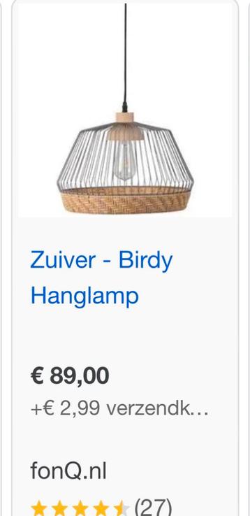 Zuiver Birdy hanglamp , lamp 