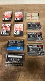 Cassette bandjes. Maxell. Philips. Basf., Ophalen of Verzenden, Zo goed als nieuw, Overige genres
