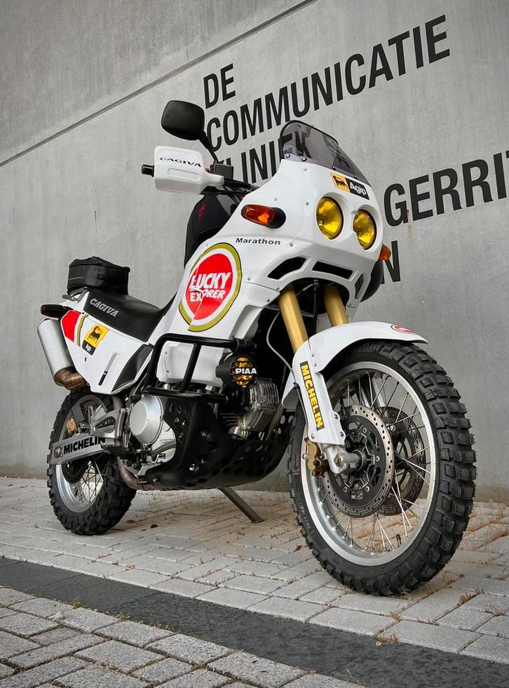 Cagiva Elefant Lucky Explorer 900cc Ducati, Motoren, Motoren | Oldtimers, Enduro, meer dan 35 kW, 2 cilinders, Ophalen