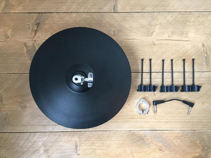 Roland VH-12BK Dual triggered hi-hat pad (VH-12 VH12), Muziek en Instrumenten, Instrumenten | Onderdelen, Zo goed als nieuw, Drums of Percussie