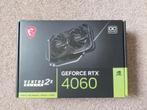 MSI GeForce RTX 4060 Ventus 2x Black 8G OC, Computers en Software, Videokaarten, PCI-Express 4, Nieuw, Ophalen of Verzenden, Nvidia