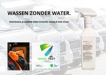 Wassen zonder water beschikbaar voor biedingen