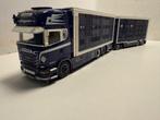 Scania livestock combi Limpert 1:50 Tekno, Hobby en Vrije tijd, Modelauto's | 1:50, Ophalen, Zo goed als nieuw, Bus of Vrachtwagen