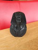 Toetankamon beeldje uit Egypte Albast 10 cm hoog massief, Ophalen of Verzenden, Nieuw, Mens