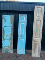 Franse Grenen Paneeldeuren - 3 Stuks, Doe-het-zelf en Verbouw, Deuren en Horren, Ophalen, Gebruikt, Minder dan 80 cm, 215 cm of meer
