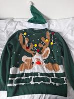 Kersttrui met kerstmuts maat l/xl, Ophalen of Verzenden, Zo goed als nieuw, Maat 52/54 (L), Groen