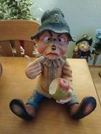 Tuinkabouters / Kook Laaf - Set van 3, Tuin en Terras, Tuinbeelden, Ophalen of Verzenden, Gebruikt, Kunststof, Tuinkabouter