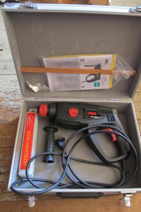 skil boorhamer, amper gebruikt, Doe-het-zelf en Verbouw, Gereedschap | Boormachines, Zo goed als nieuw, Boor- en/of Breekhamer