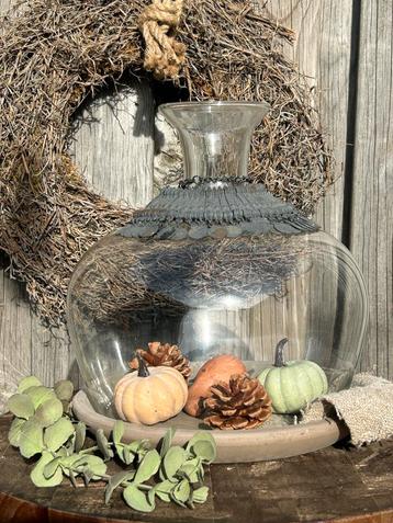 Decoratie Stolp met Plateau, Doekje & Woonketting beschikbaar voor biedingen