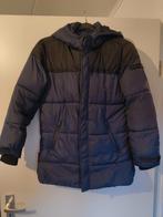 blauwe winterjas van Shoeby maat 158/164, Gebruikt, Ophalen of Verzenden, Jongen, Jas