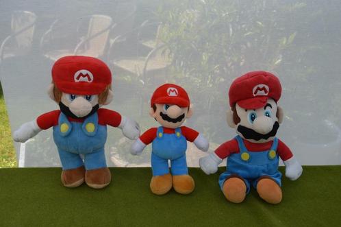 3 verschillende Super Mario Nintendo knuffels 40 cm + 27cm, Kinderen en Baby's, Speelgoed | Knuffels en Pluche, Gebruikt, Overige typen
