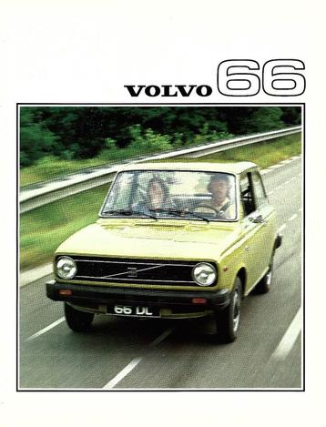 Folder Volvo 66 1975 beschikbaar voor biedingen