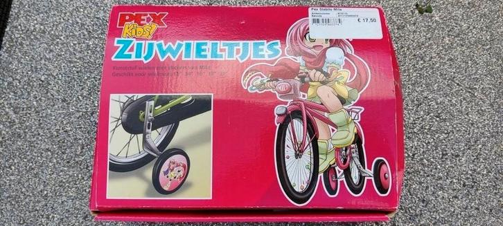 Zijwieltjes universeel geschikt voor 12" t/m 20", Fietsen en Brommers, Fietsen | Kinderfietsjes, Zo goed als nieuw, Minder dan 16 inch
