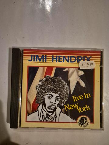 Jimi Hendrix - Live in New York. Cd. 1989

 beschikbaar voor biedingen