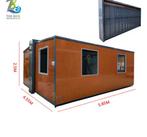 Vakantiewoning chalet prefab 27 m2 geïsoleerd mantelzorg, Caravans en Kamperen, Nieuw