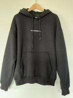 Unisex hoodie zwart L met buidelzak Uniplay made in Italy, Maat 52/54 (L), Zwart, Uniplay, Ophalen of Verzenden