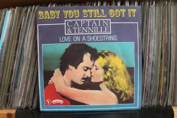 7" Single Captain and Tennille - Love on A Shoestring / Baby beschikbaar voor biedingen