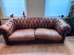 Chesterfield bank gratis afhalen, Ophalen, Tweepersoons, 75 tot 100 cm, Zo goed als nieuw