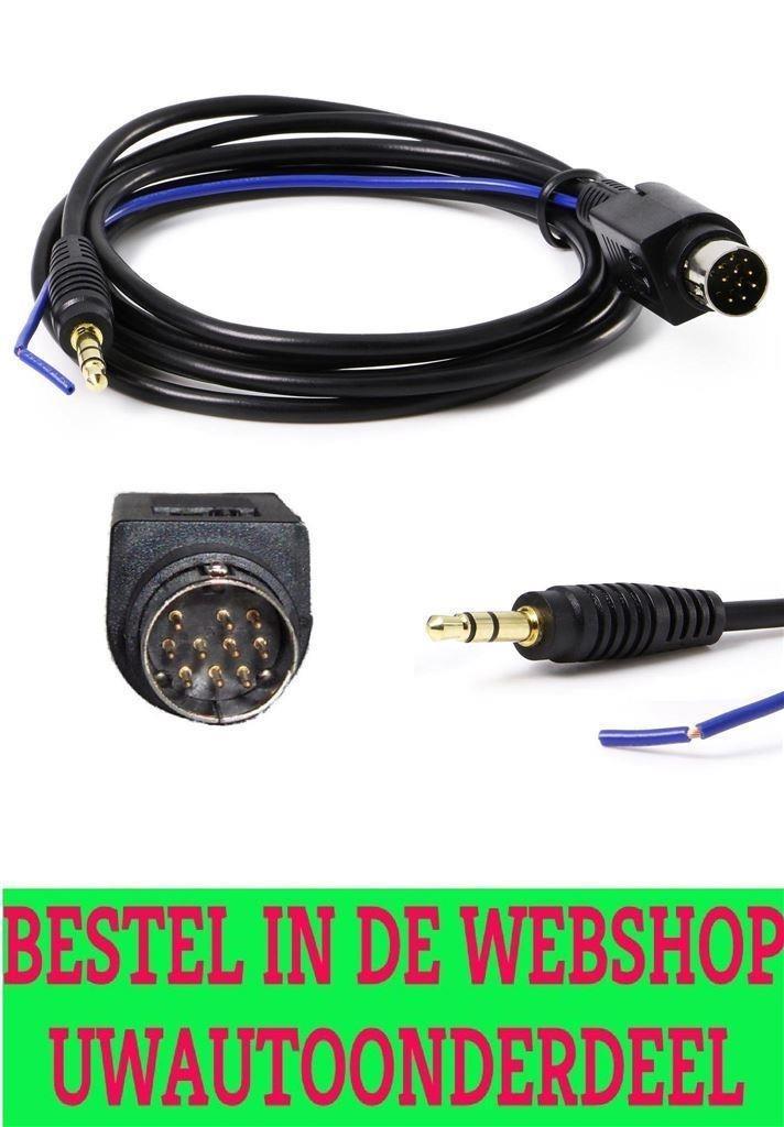 Audi RNS-D RNS D Navigatie Plus Aux kabel Mp3 A3 A4 A6 S4 S6, Auto diversen, Autoradio's, Nieuw, Verzenden