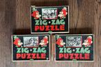 UITVERKOOP: Drie leuke ZIG-ZAG puzzels, cartoon, Antiek en Kunst, Ophalen of Verzenden