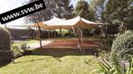 Stretchtent 8.5x10 met lussen 1 jaar oud zandkleur, Overige typen, 6 meter of meer, Zo goed als nieuw, 8 meter of meer