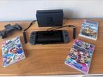Nintendo Switch + 2 Controllers + 3 spellen, Ophalen, Zo goed als nieuw, Met 2 controllers, Switch Original