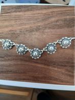 Antieke Zeeuwse Knop Zilveren Armband & Collier Set, Ophalen of Verzenden, Zilver, Armband