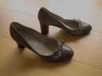 Zeer exclusieve middelbruin leren pumps NATAN 37-38 snazzey, Kleding | Dames, Pumps, Bruin, Verzenden, Nieuw