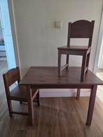 Sundvik tafel met 2 stoeltjes, Ophalen, Gebruikt, Tafel(s) en Stoel(en)