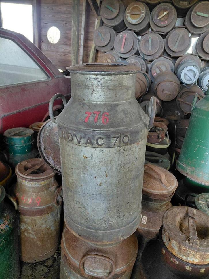 Melkbussen te koop  Carbidschieten melkbus, Antiek en Kunst, Antiek | Overige Antiek, Ophalen of Verzenden