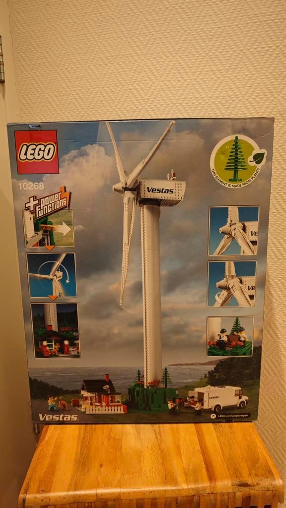 LEGO 10268 Vestas Windturbine, Kinderen en Baby's, Speelgoed | Duplo en Lego, Zo goed als nieuw, Lego, Complete set, Ophalen of Verzenden