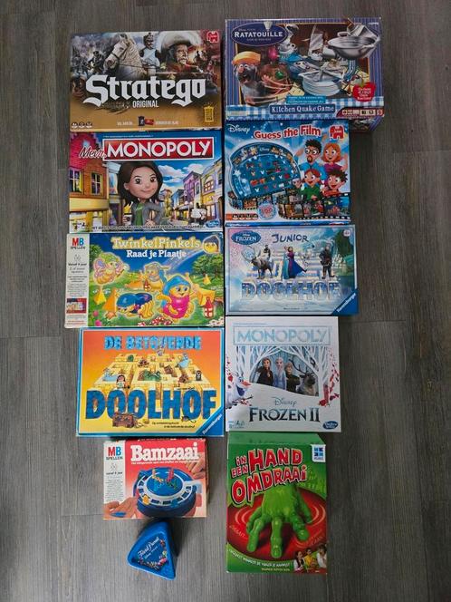 Verschillende bordspellen, Hobby en Vrije tijd, Gezelschapsspellen | Bordspellen, Zo goed als nieuw, Ophalen of Verzenden