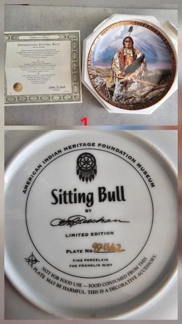 Native American-Indian Heritage Limited Edition borden beschikbaar voor biedingen