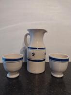 Italiaanse kan en kommen set Levanceramica Terlizzi, Huis en Inrichting, Keuken | Servies, Ophalen of Verzenden, Overige stijlen