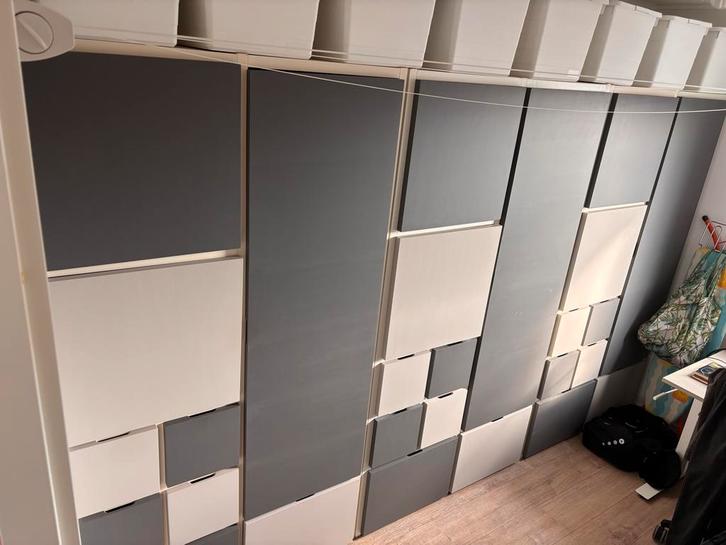 IKEA Rakke/Visthus kast combinatie (3 kasten), Huis en Inrichting, Kasten | Kledingkasten, Gebruikt, 200 cm of meer, 150 tot 200 cm