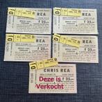 Oude Concert Kaartjes CHRIS REA 10 November 1987 ... Nog 4, Tickets en Kaartjes, Drie personen of meer, November