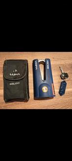 Schijfremslot Luma Solido Disk Lock, Motoren, Ophalen of Verzenden, Zo goed als nieuw