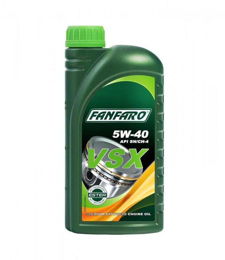 1 Liter Fanfaro VSX 5W-40 Motorolie - Premium Synthetisch, Auto-onderdelen, Motor en Toebehoren, Universele onderdelen, Nieuw