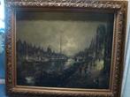 groot schilderij, Ophalen