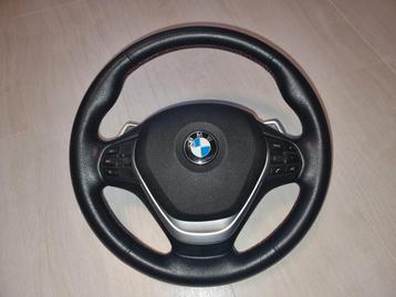 BMW F30 stuur met flippers, tril, stuur verwarming, airbag beschikbaar voor biedingen