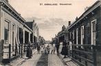 St. Annaland, Nieuwstraat met bewoners. 4539, Verzamelen, Verzenden, Voor 1920, Ongelopen, Zeeland